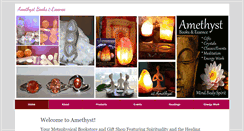 Desktop Screenshot of amethystbookstore.com